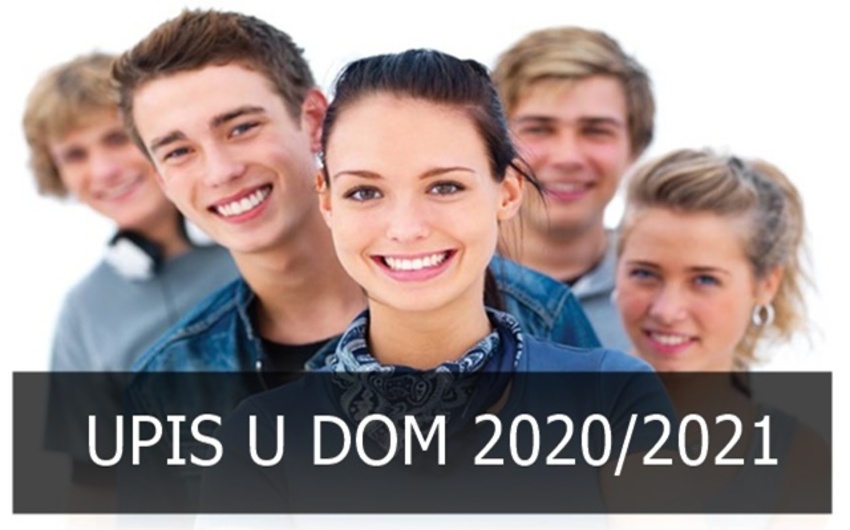 Upis učenika u Dom - preliminarna rang lista